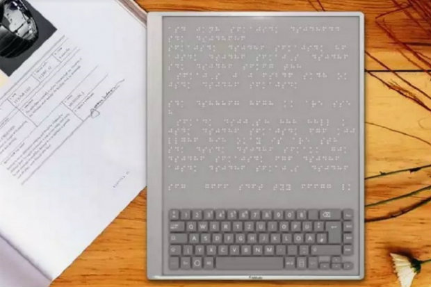 Austríacos desenvolvem tablet voltado para deficientes visuais