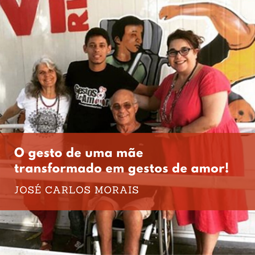 Capa O gesto de uma mãe transformado em gestos de amor!