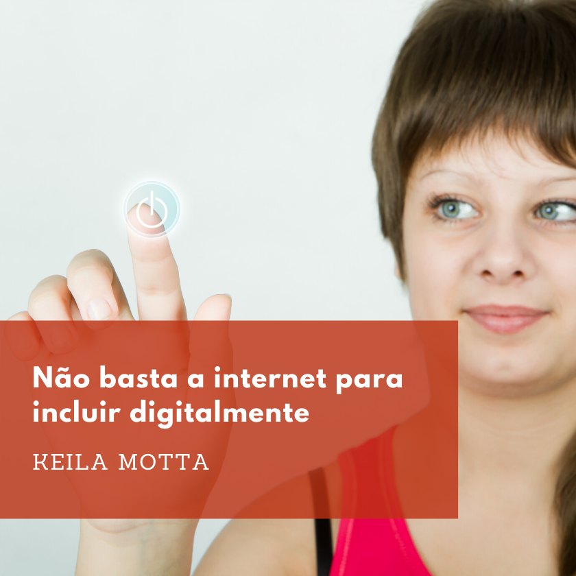 Capa Não basta a internet para incluir digitalmente