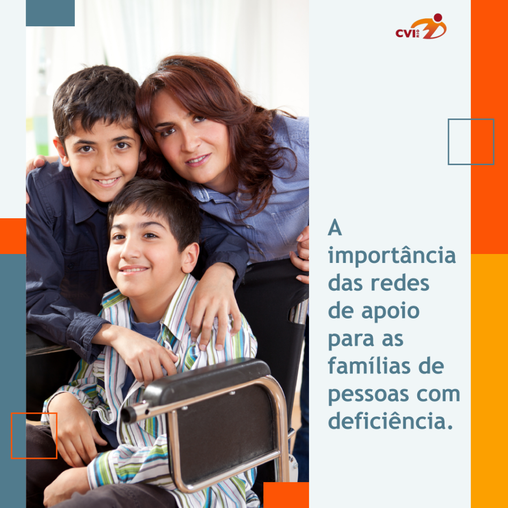 Capa A importância das redes de apoio para as famílias de pessoas com deficiência