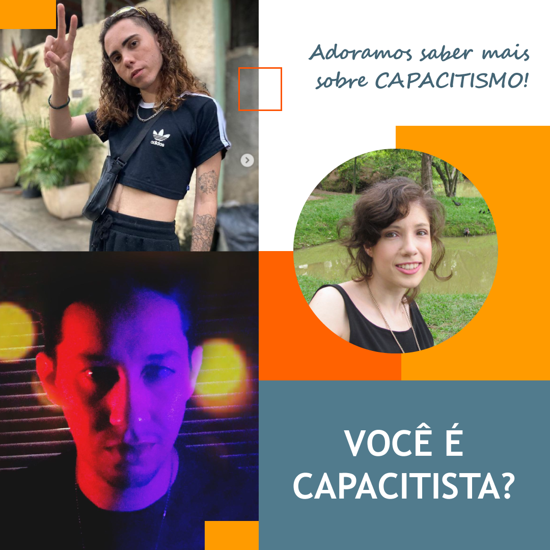 Capa CAPACITISMO. Você é Capacitista?