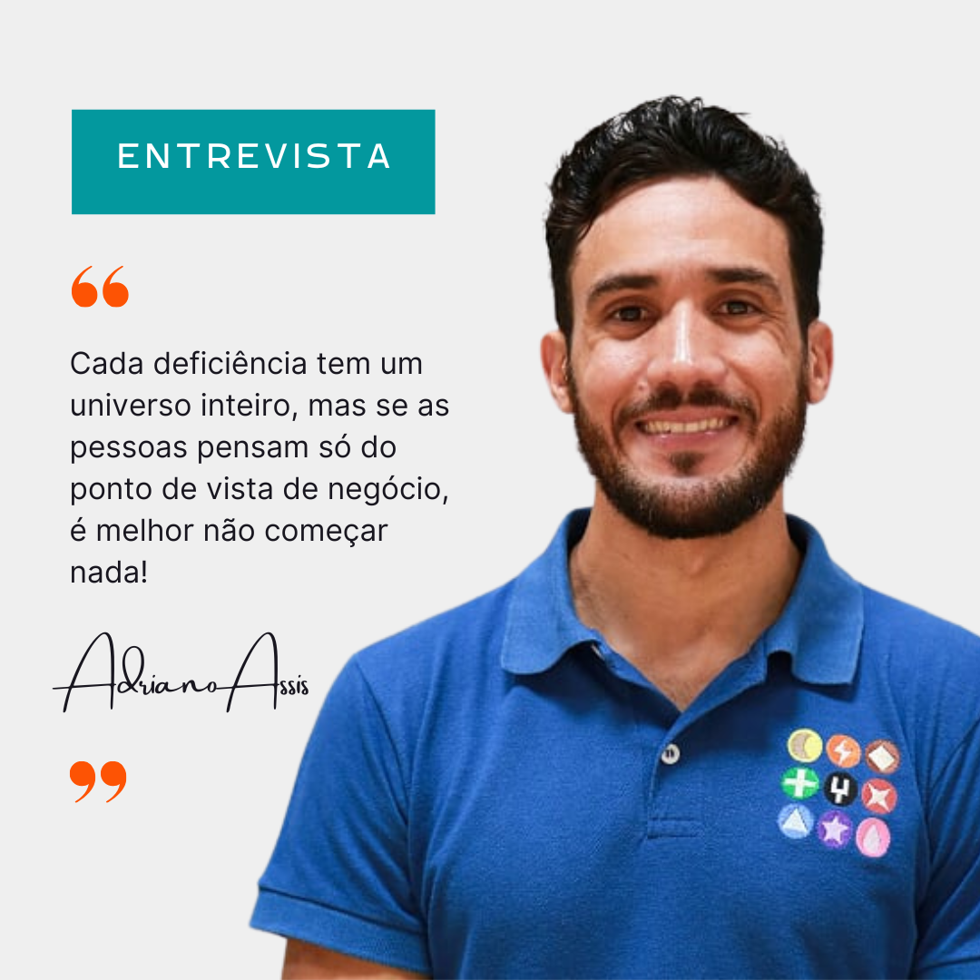 Imagem sobre Inovação para Inclusão com Adriano Assis da TIX