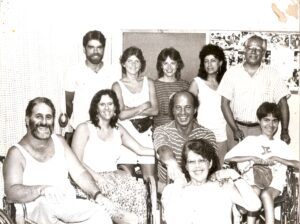 Grupo presente na fundação do CVI-Rio em 1988