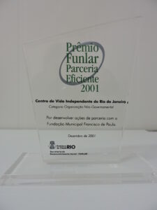Prêmio Funlar Parceria Eficiente de 2001